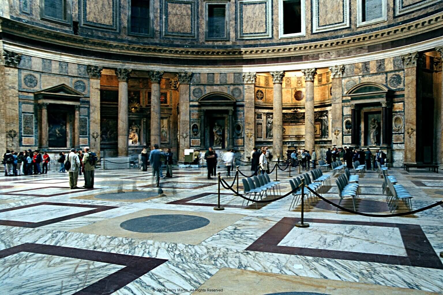 Beautiful Inside View Of Pantheon, Rome