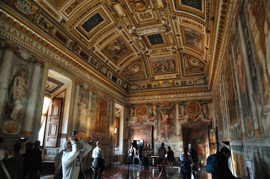 Beautiful Interior View Of Castel Sant'Angelo