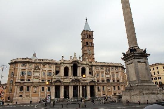 Beautiful View Of Basilica di Santa Maria Maggiore