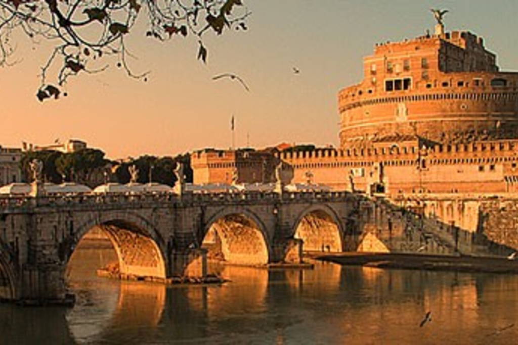 Castel Sant'Angelo Picture At Evening Time