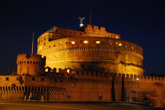 Castel Sant'Angelo, Rome Night Image