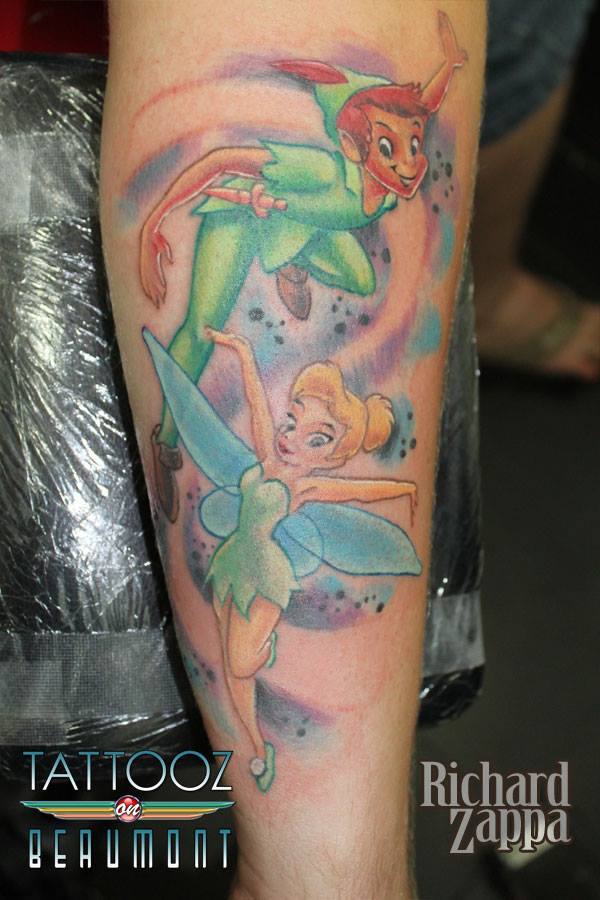 17+ Tinkerbell And Peter Pan Tattoos