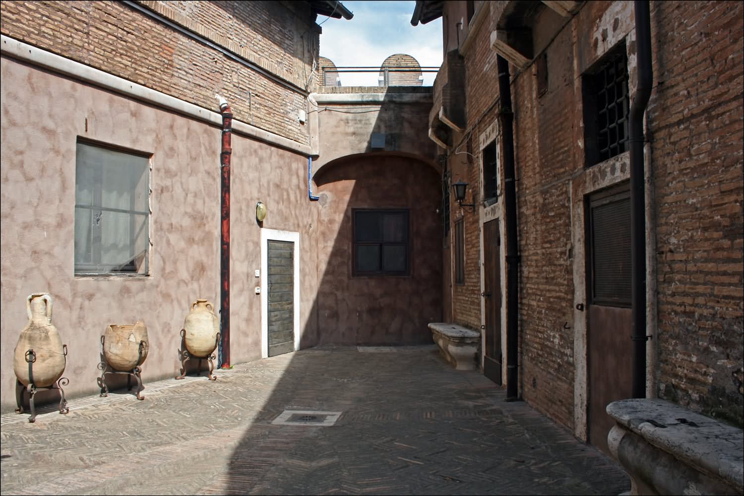 Courtyard In Castel Sant'Angelo