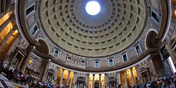 Dome Inside The Pantheon Picture