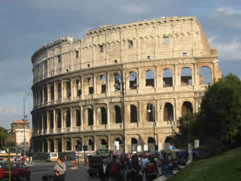Exterior View Of The Colosseum