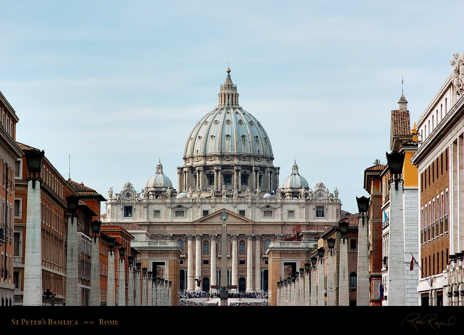 Front View Image Of St. Peter's Basilica
