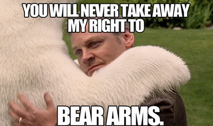 Funny Bear Meme You Will Never Take Away My Right To Picture