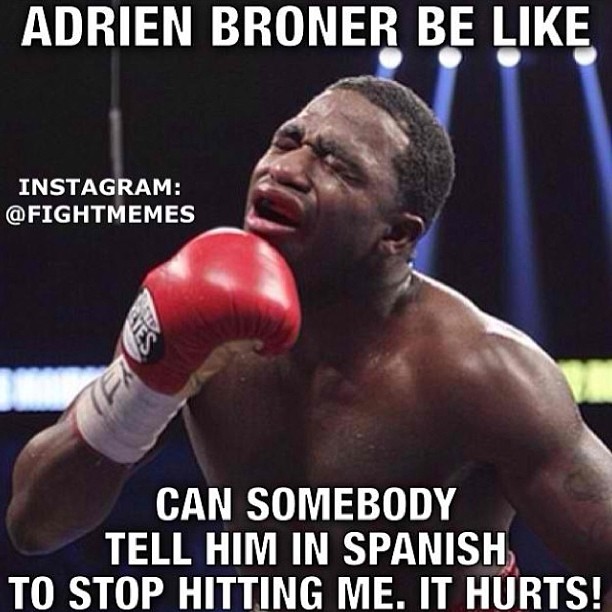 Funny Boxing Meme Adrien Broner Be Like Picture