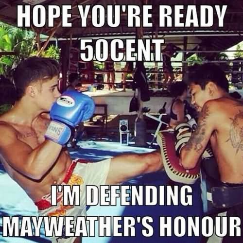 Funny Boxing Meme Hope You Are Ready 50 Cent Photo
