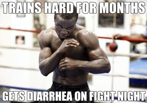 Funny Boxing Meme Trains Hard For Months Image