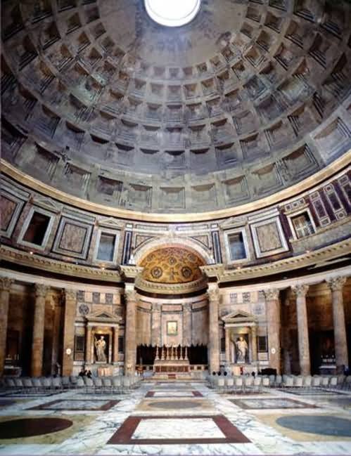 Giant Dome Inside Pantheon
