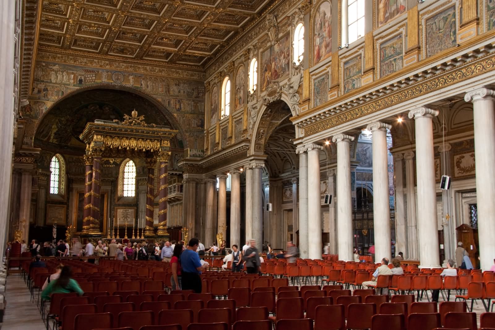 Hall Inside Basilica di Santa Maria Maggiore