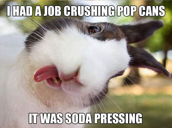 I Had A Job Crushing Pop Cans Funny Meme Picture