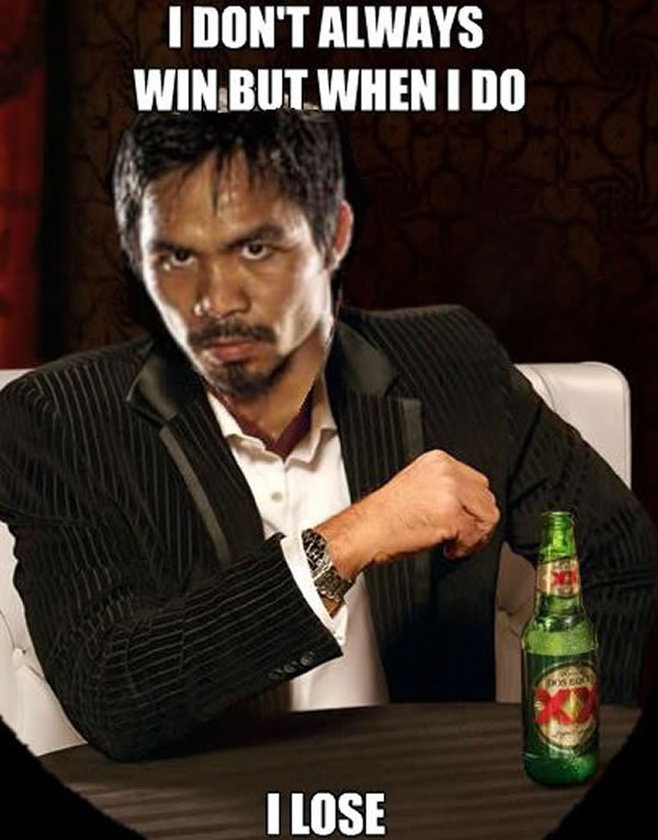 I don't Always Win But when I Do Funny Boxing Meme Picture