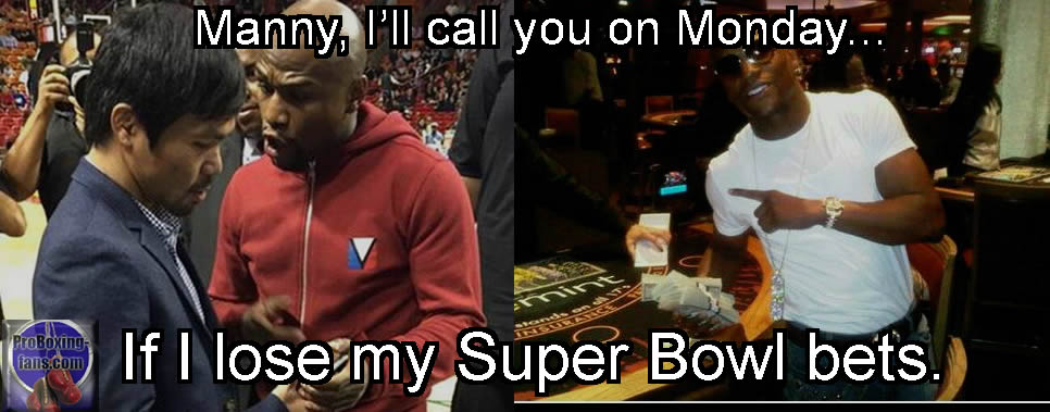 If I Lose My Super Bowl Bets Funny Boxing Meme Image