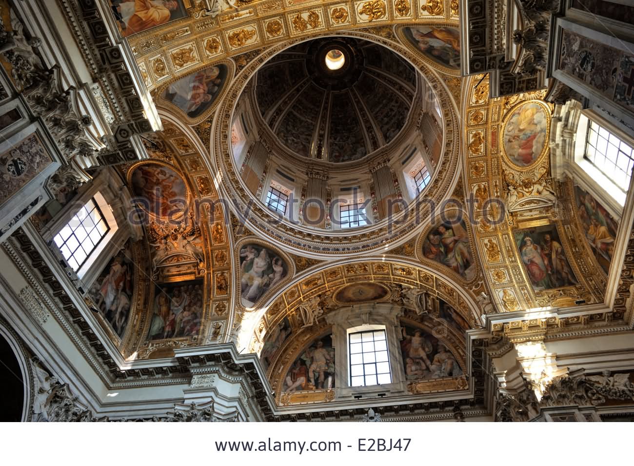 Incredible Dome Inside Basilica di Santa Maria Maggiore