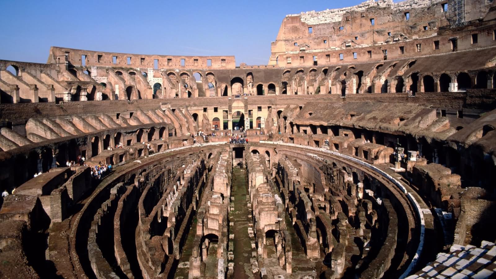Incredible Inside View Of The Colosseum
