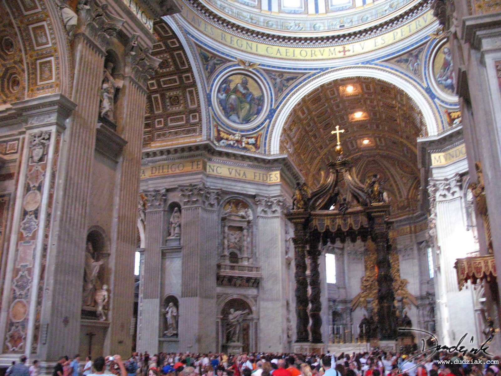 Inside St. Peter's Basilica, Vatican City