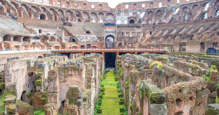 Inside View Of The Colosseum
