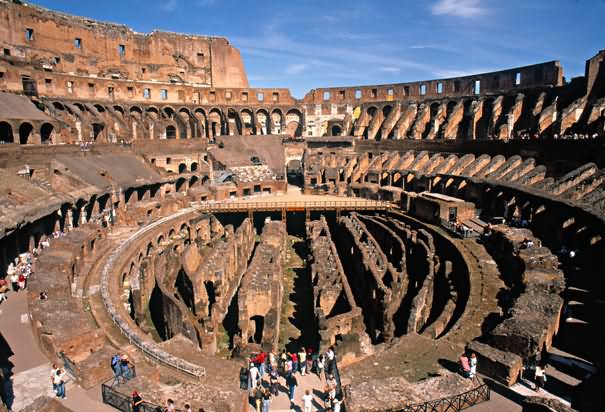 Inside View Of The Colosseum