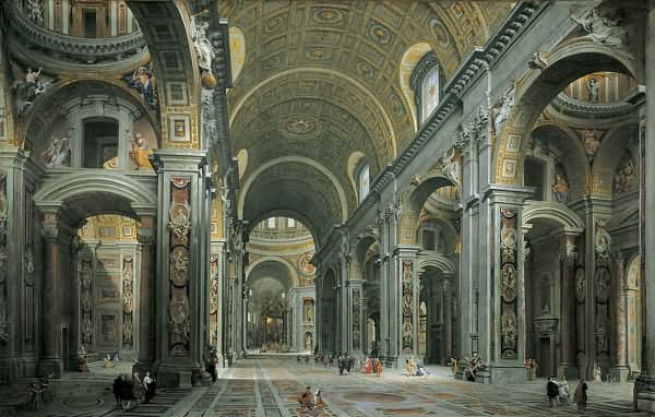 Interior Of St. Peter's Basilica Picture
