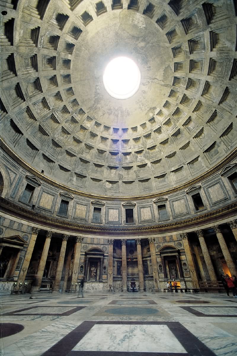 Interior Of The Pantheon, Rome, Italy