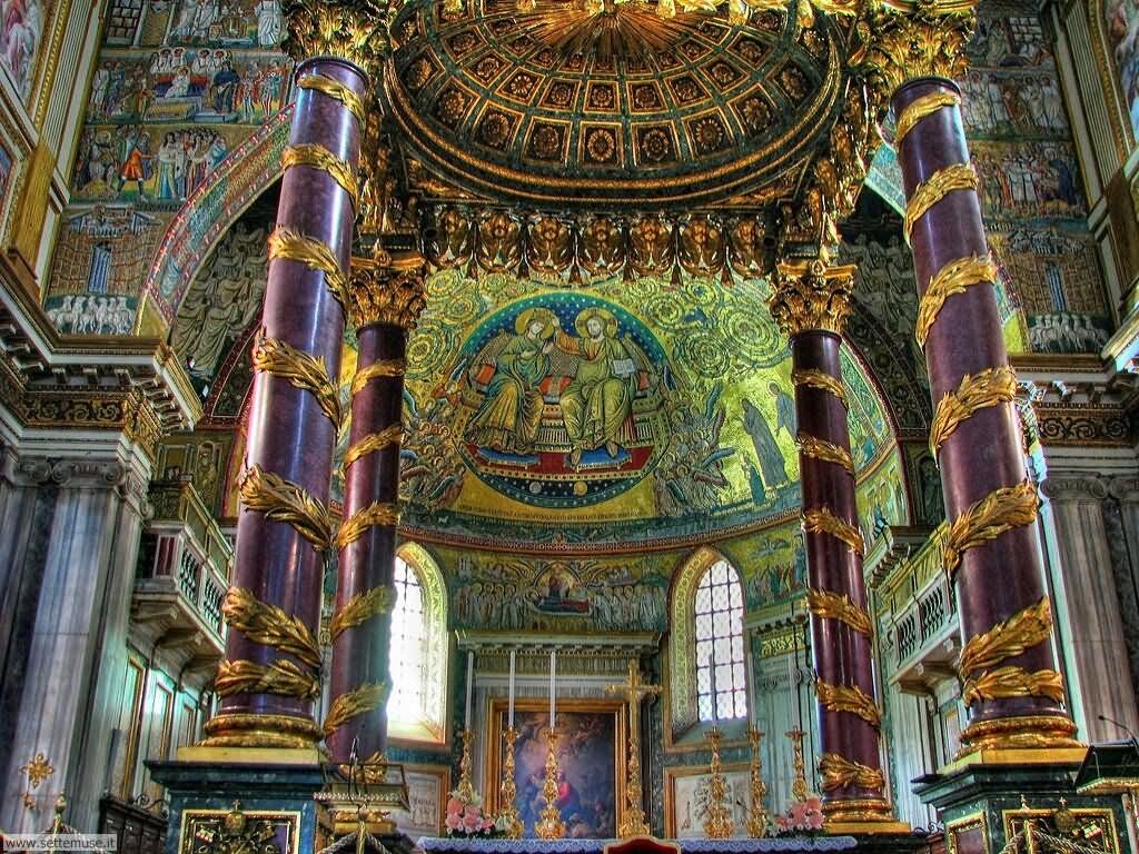 Interior Picture Of Basilica di Santa Maria Maggiore