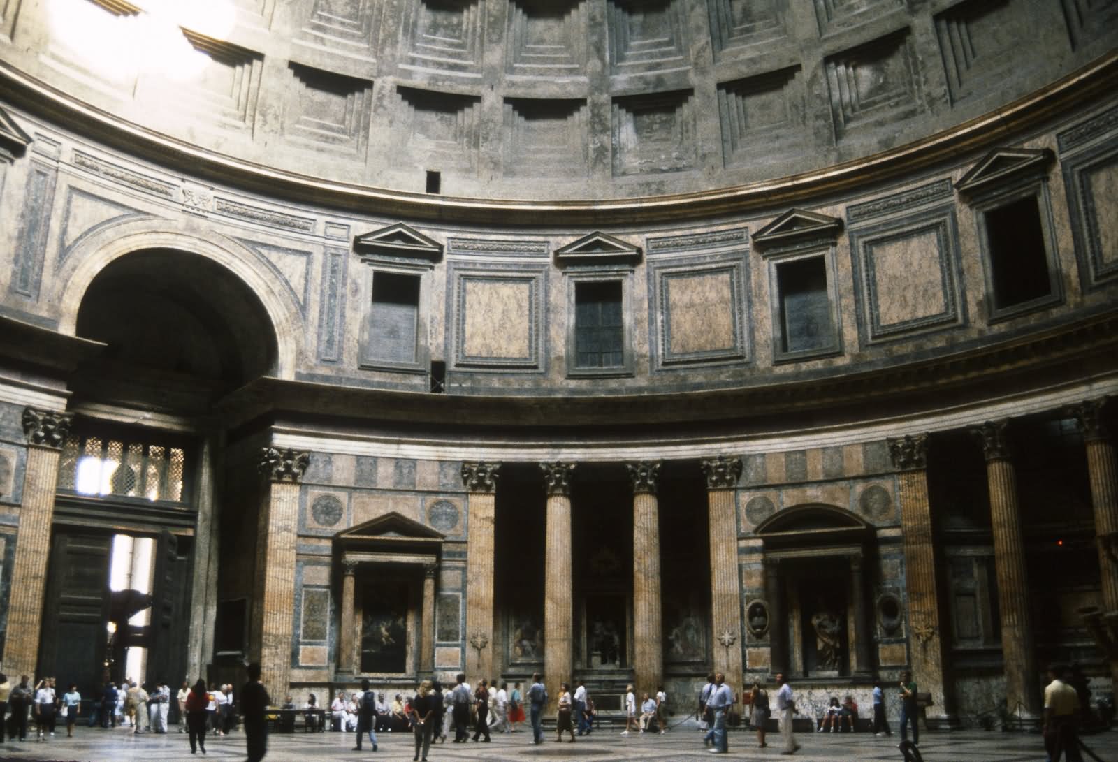 Interior View Of Pantheon Church