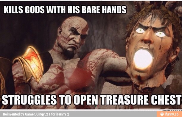 Kills Gods With His Bare Hands Funny War Meme Image