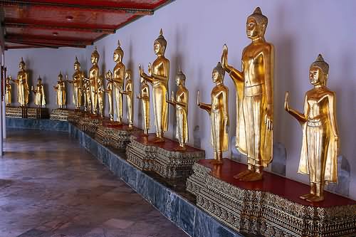 Lord Buddhas Inside Wat Arun Temple