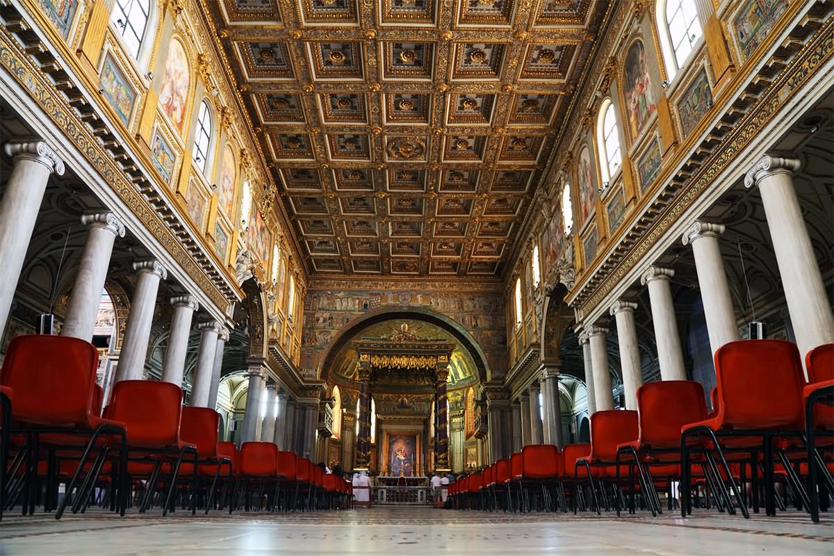 Nave Of The Basilica di Santa Maria Maggiore Inside Picture
