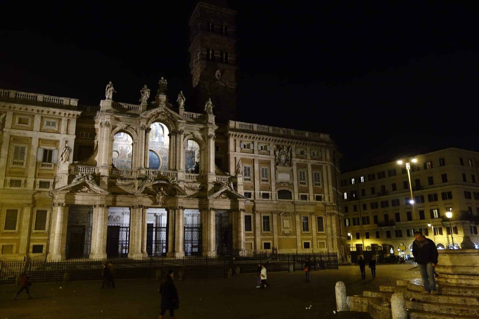 Night Picture Of Santa Maria Maggiore
