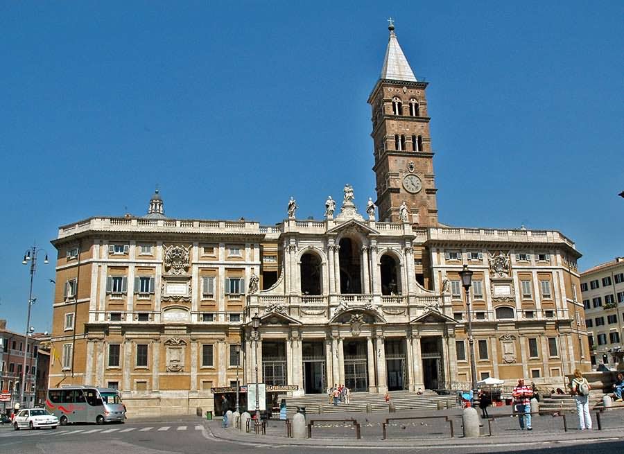 North Apse Side View Of Basilica di Santa Maria Maggiore