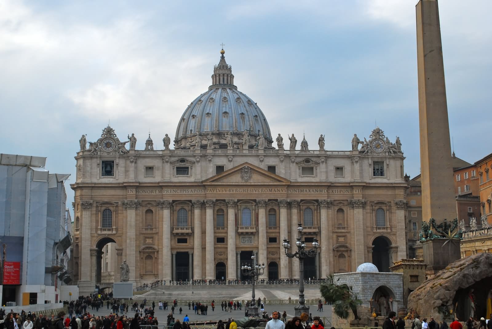 Outside View Of St. Peter's Basilica
