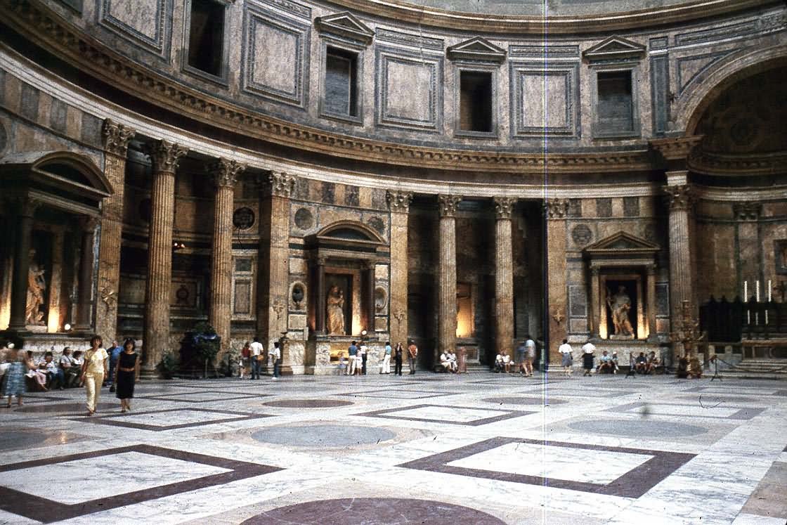 Pantheon Inside Beautiful Picture