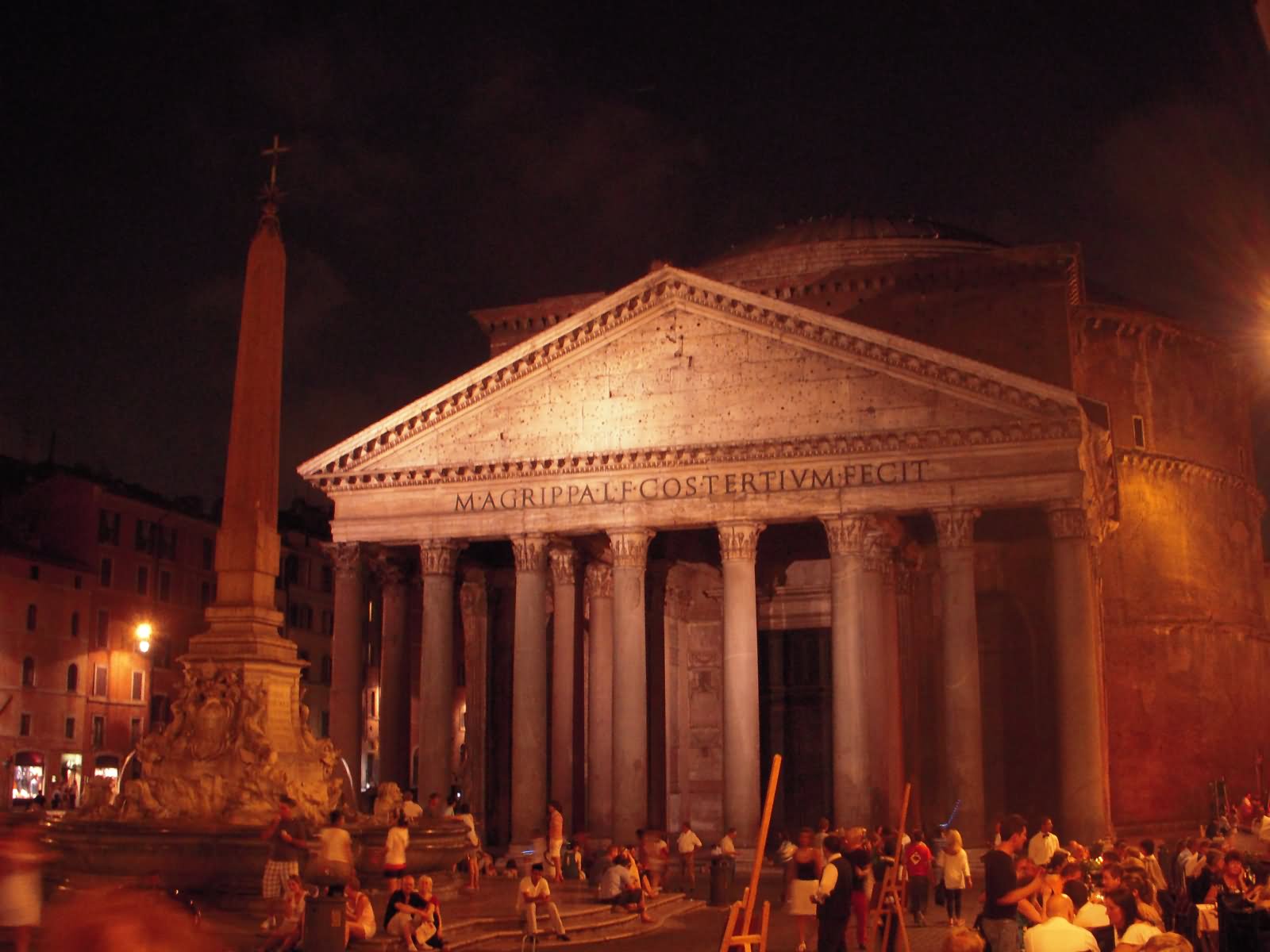 Pantheon Night View Picture