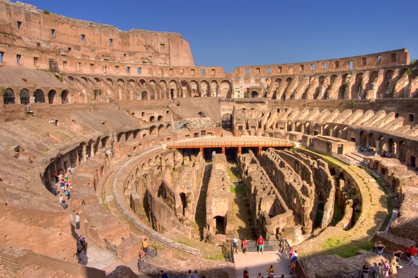 Rome Colosseum Inside Look