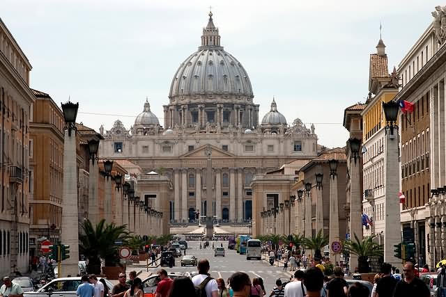 St. Peter's Basilica Front Picture