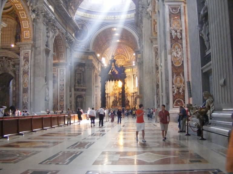 St. Peter's Basilica Inside Picture
