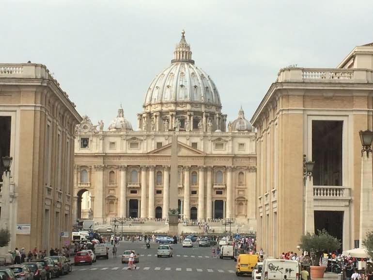 St. Peter's Basilica Square View