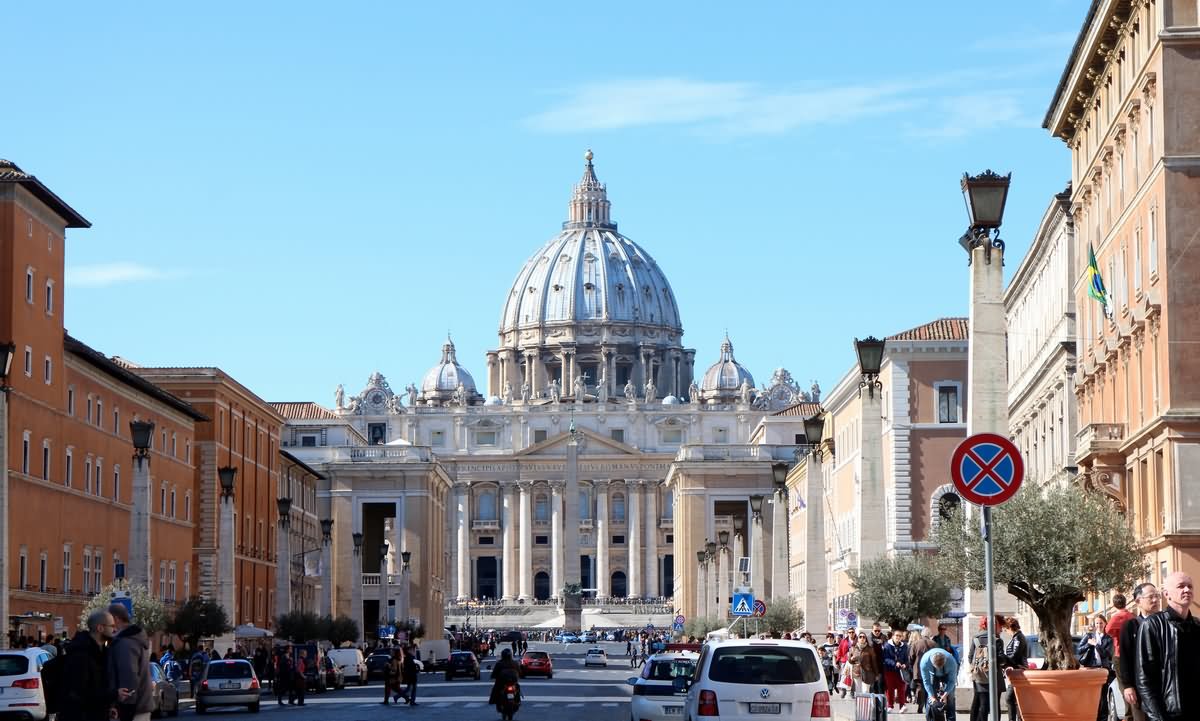 St. Peter's Basilica Street Picture
