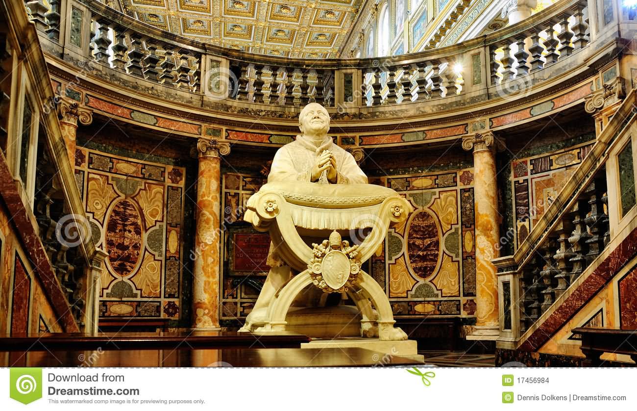 Statue Inside Basilica di Santa Maria Maggiore