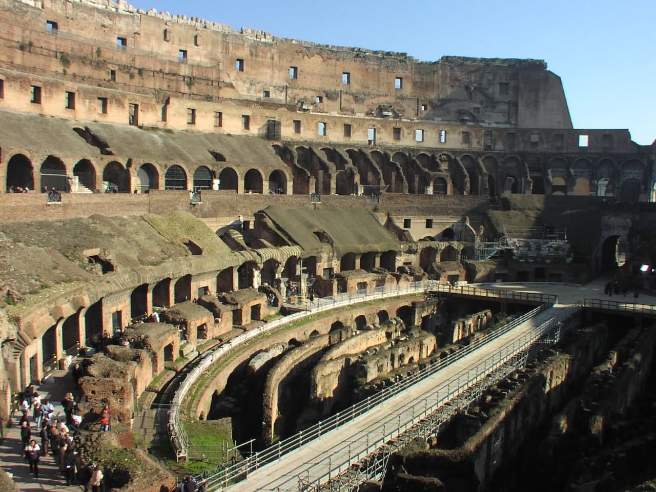 The Colosseum Inside View Image