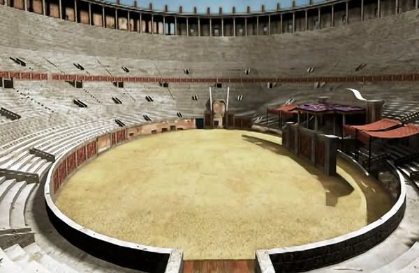 The Colosseum Reconstruction Inside Picture