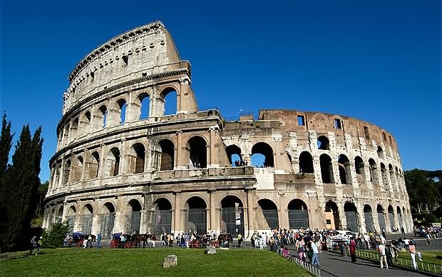 The Colosseum, Rome Exterior View