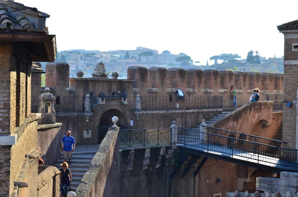 Top Of The Castel Sant'Angelo Inside Picture