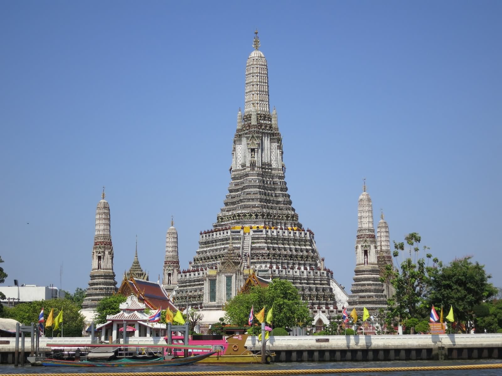 Wat Arun Temple On River Side