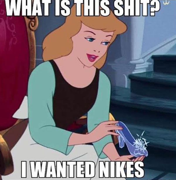 What Is This Shit I Wanted Nikes Funny Fashion Meme Picture