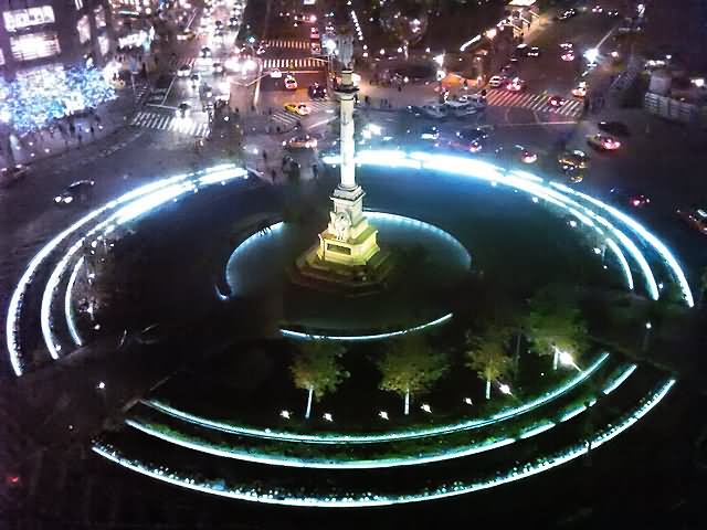 31 Most Amazing Columbus Circle, Manhattan Night Pictures And Images
