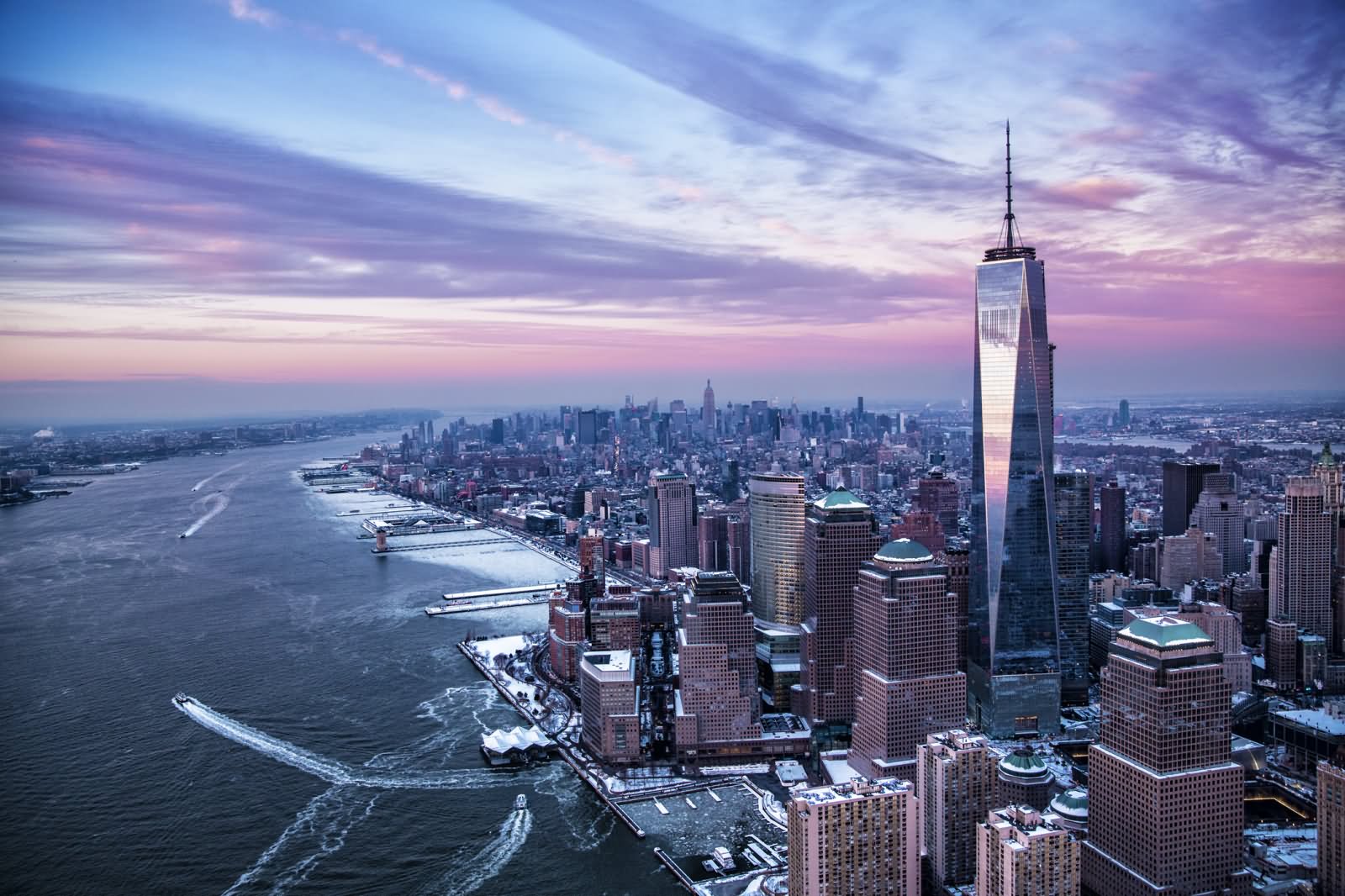 Adorable View Of One World Trade Center, Manhattan
